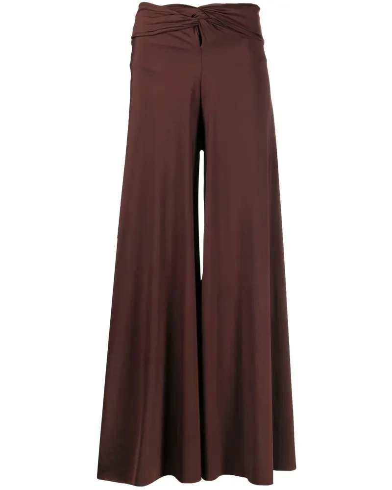 Maygel Coronel Weite Vongola Hose - Braun Braun