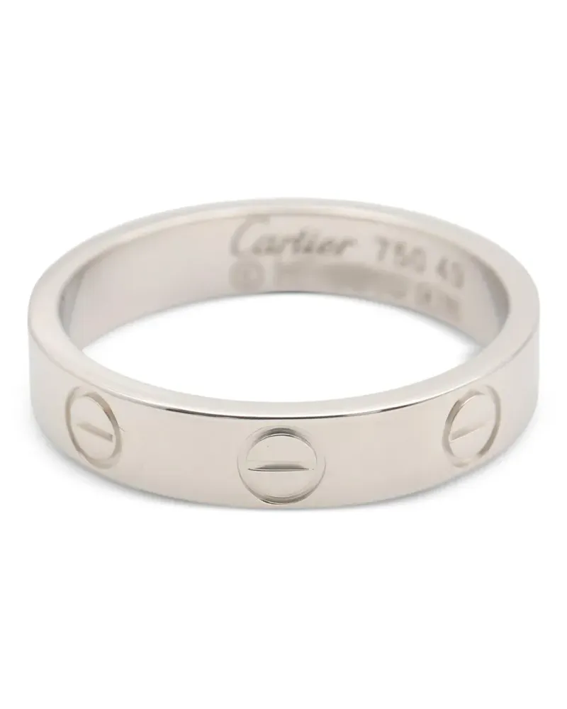 Cartier Love engraved ring - Silber Silber