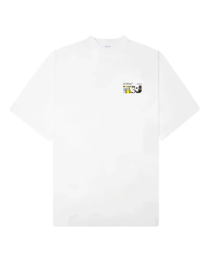 OFF-WHITE Industrial Arrow Skate-T-Shirt - Weiß Weiß