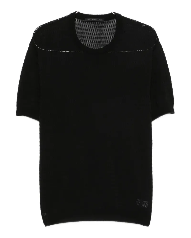 Low Brand crew-neck T-shirt - Schwarz Schwarz