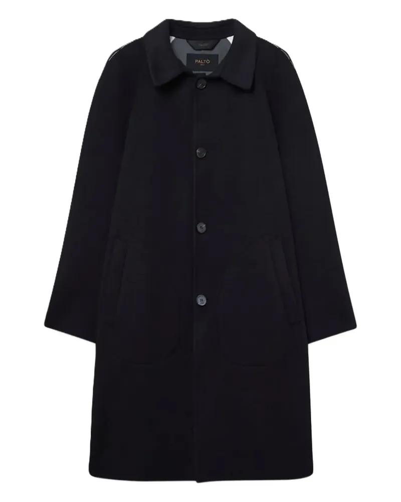 Paltò Maurilio Db button-up coat - Blau Blau