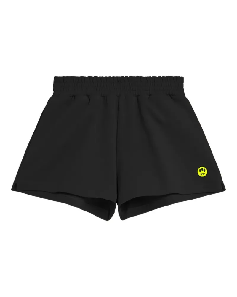 BARROW Shorts mit elastischem Bund - Schwarz Schwarz