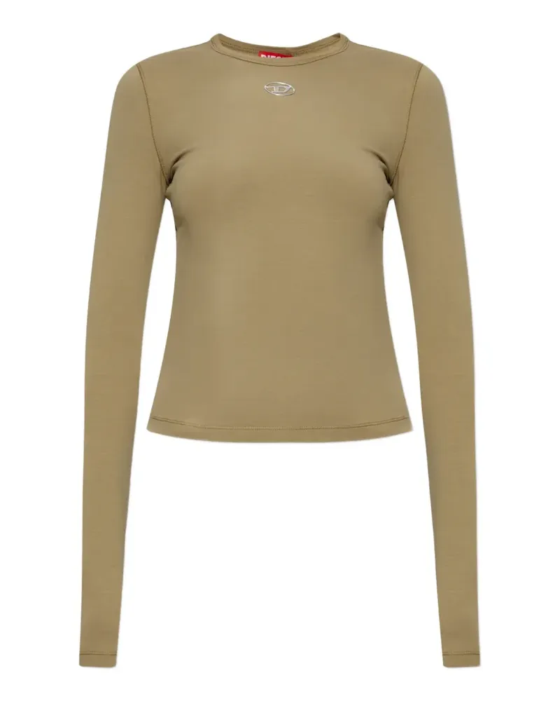 Diesel T-Uncutieslong-Ls T-shirt - Nude Nude