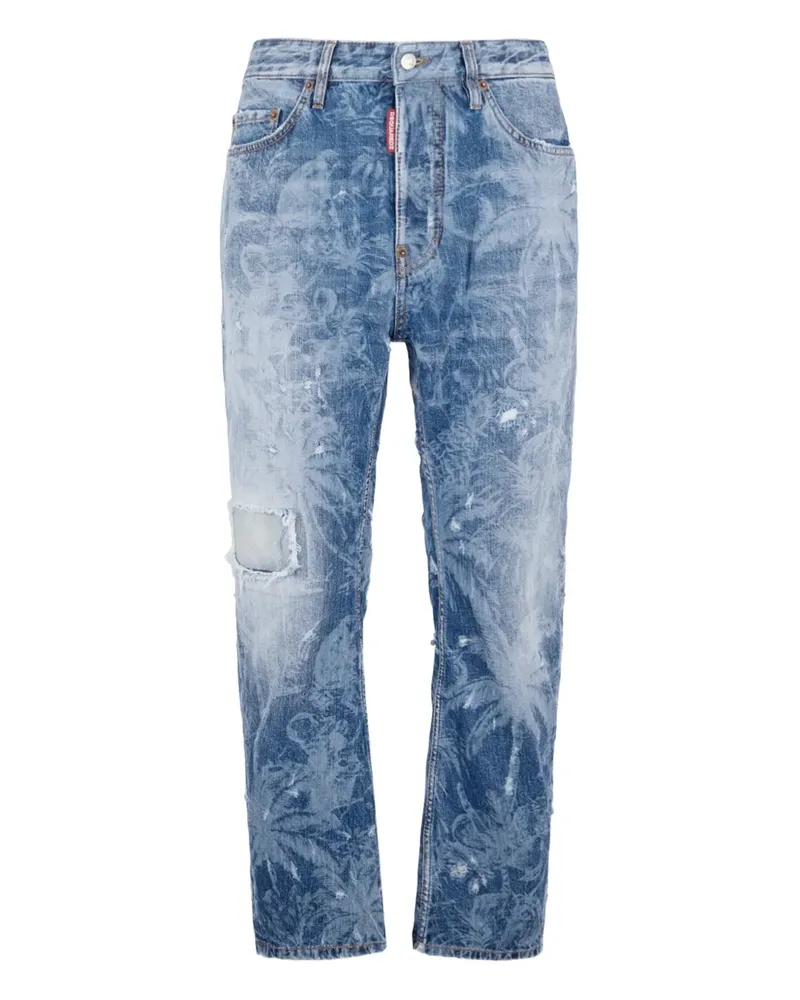 Dsquared2 Light L.A. Wash Bro Jeans - Blau Blau