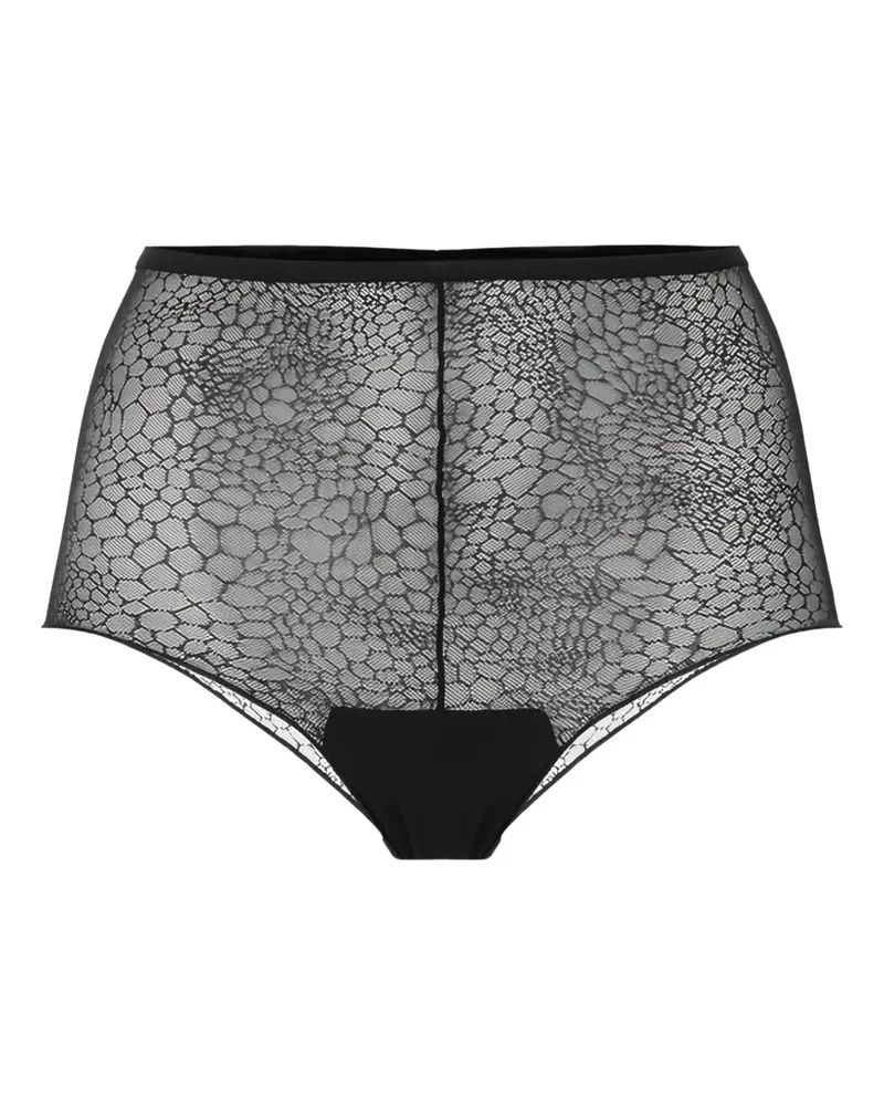 Elisabetta Franchi Lingerie aus Jacquard - Schwarz Schwarz