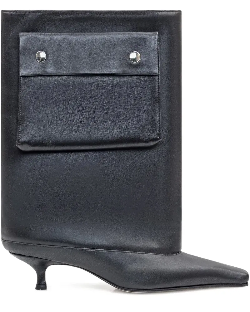 A.W.A.K.E. Dana Stiefel - Schwarz Schwarz