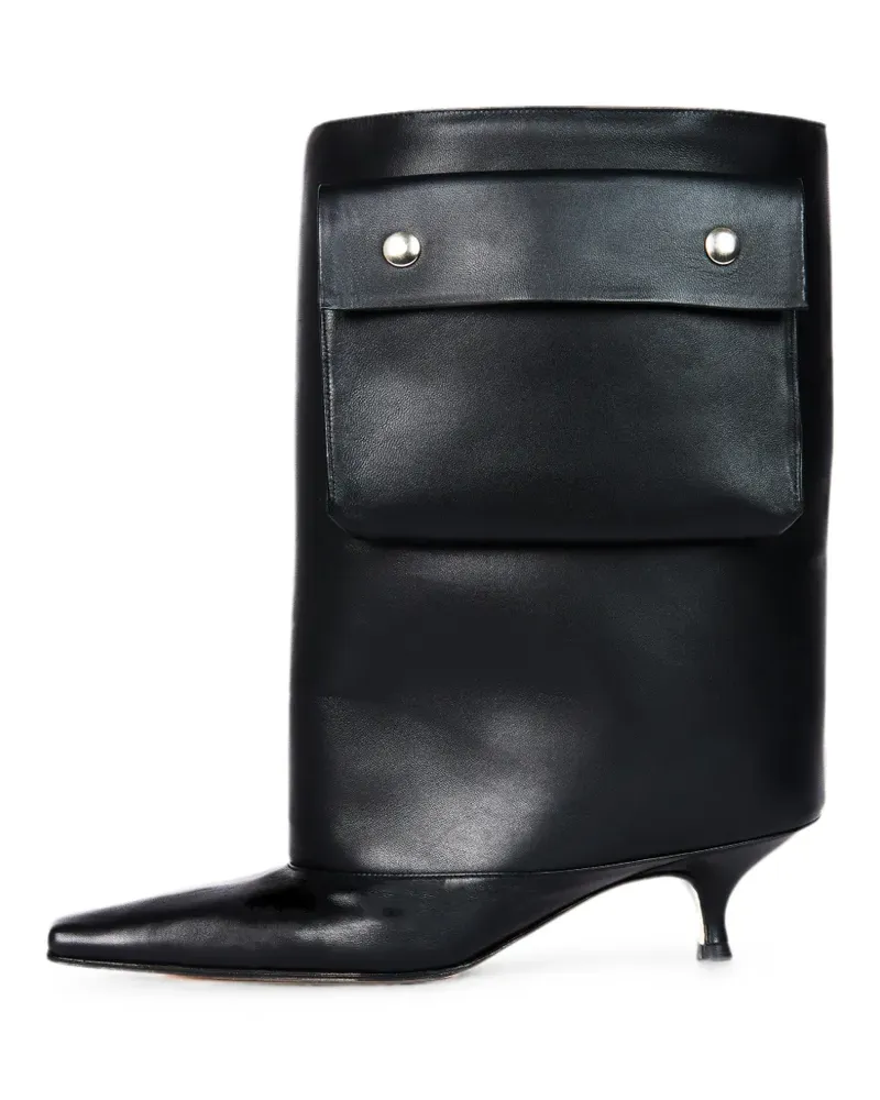 A.W.A.K.E. Dana Stiefel - Schwarz Schwarz