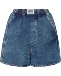 Moschino Jeans-Shorts mit elastischem Bund Blau