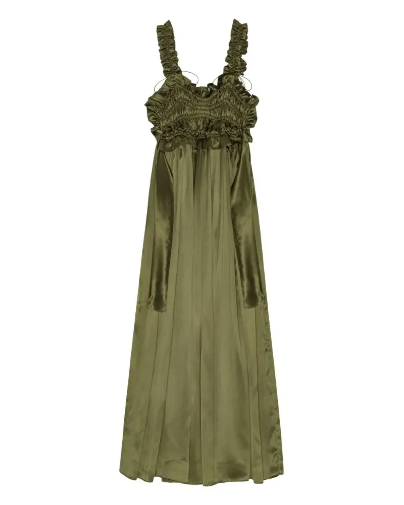 Cecilie Bahnsen Giovanna Kleid - Grün Grün