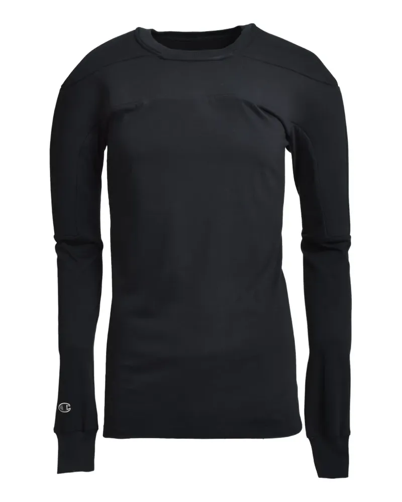 Rick Owens x Champion Girdered Harness sweater - Schwarz Schwarz