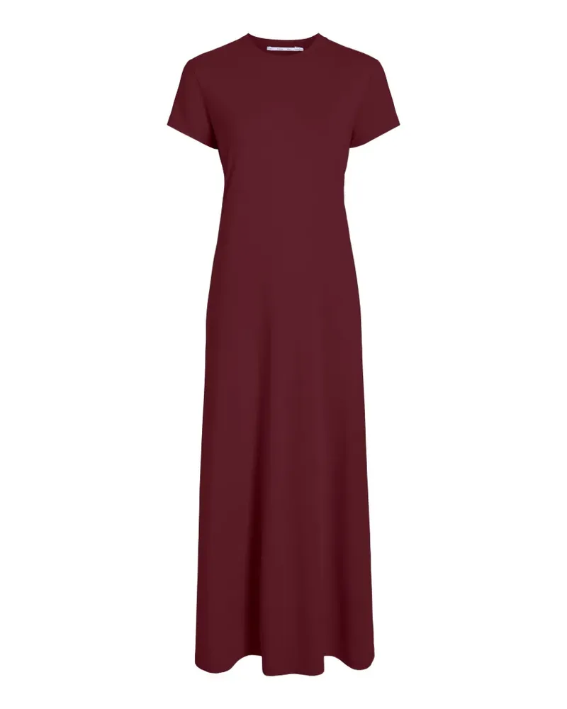 Proenza Schouler Kurzärmeliges Noelle Kleid - Rot Rot