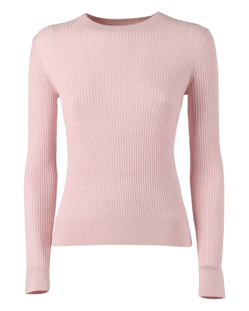 Max Mara Marabu ribbed-knit jersey - Rosa Rosa