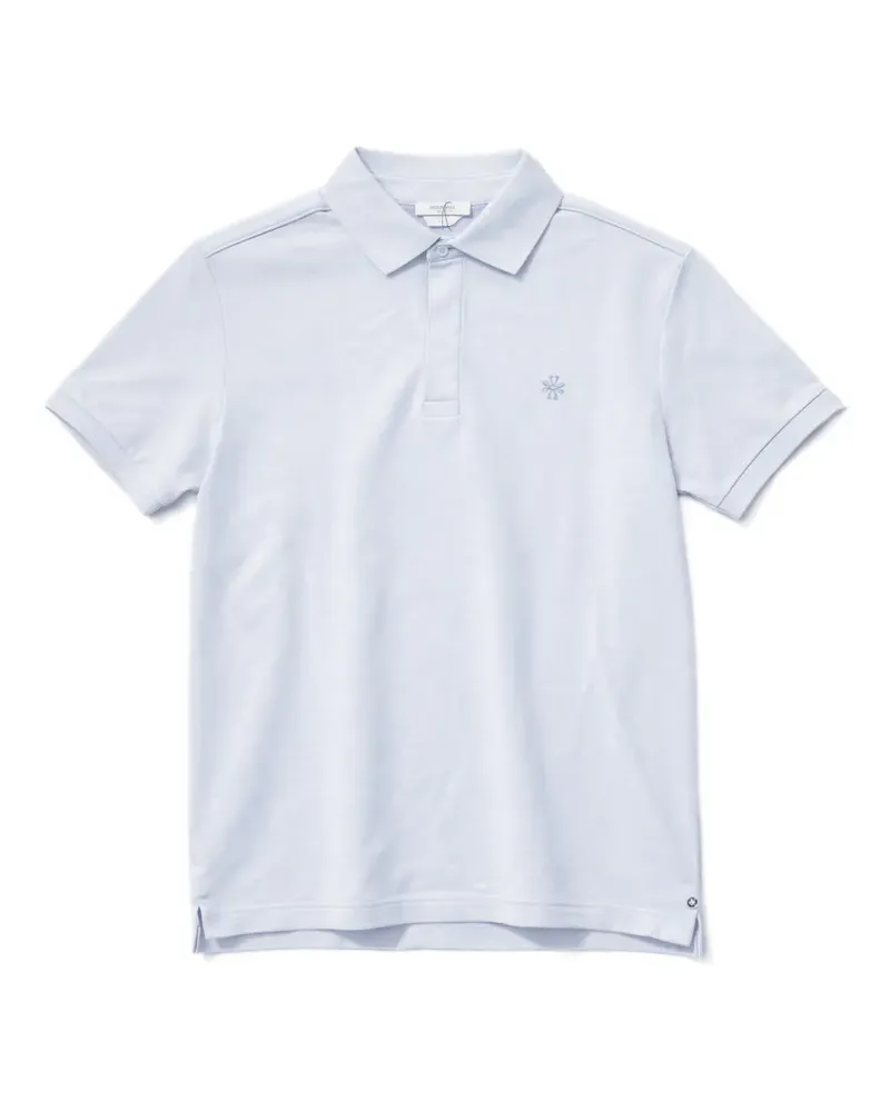 Jacob Cohën logo-detail short-sleeve polo shirt - Blau Blau