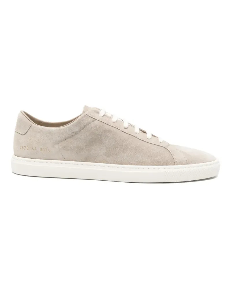 Common Projects Achilles suede low-top sneakers - Nude Nude