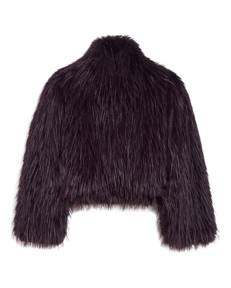 APPARIS Ginette Jacke aus Faux Fur - Violett Violett
