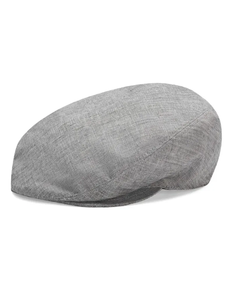 Dolce & Gabbana Hut aus Leinen - Grau Grau
