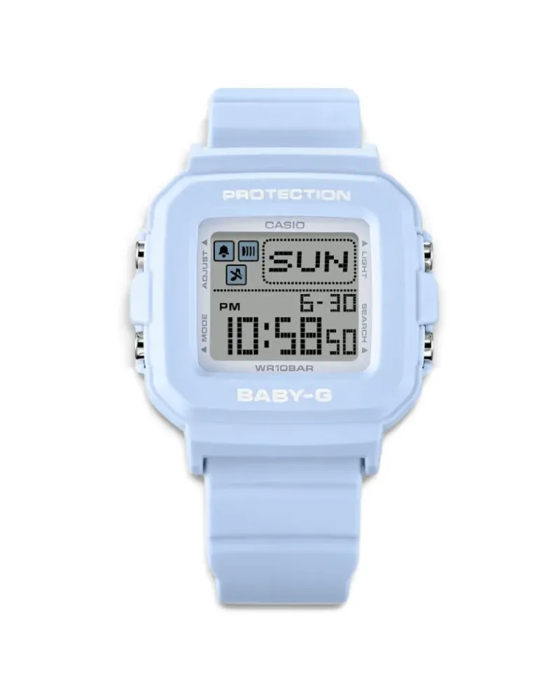 Casio Eckige Armbanduhr 42mm - Weiß Weiß