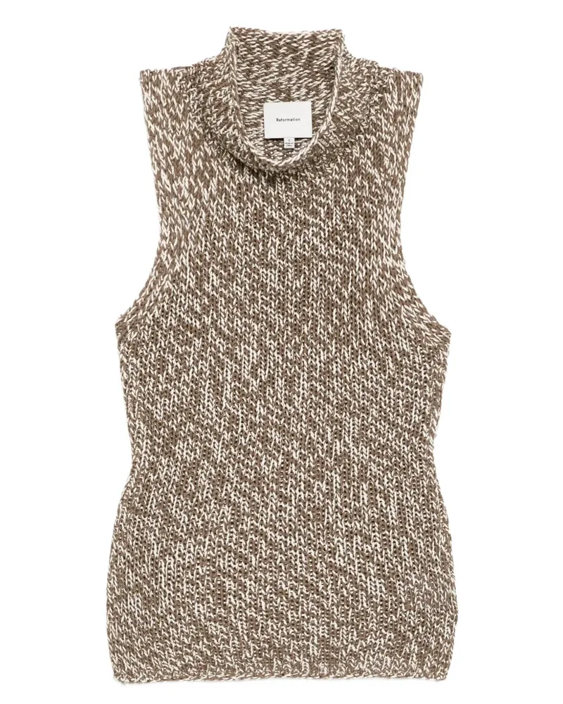 Reformation Maisie Tanktop - Braun Braun