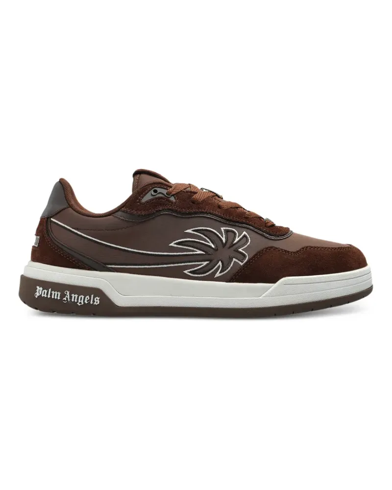 Palm Angels Palm Tennis Sneakers mit Einsätzen - Braun Braun