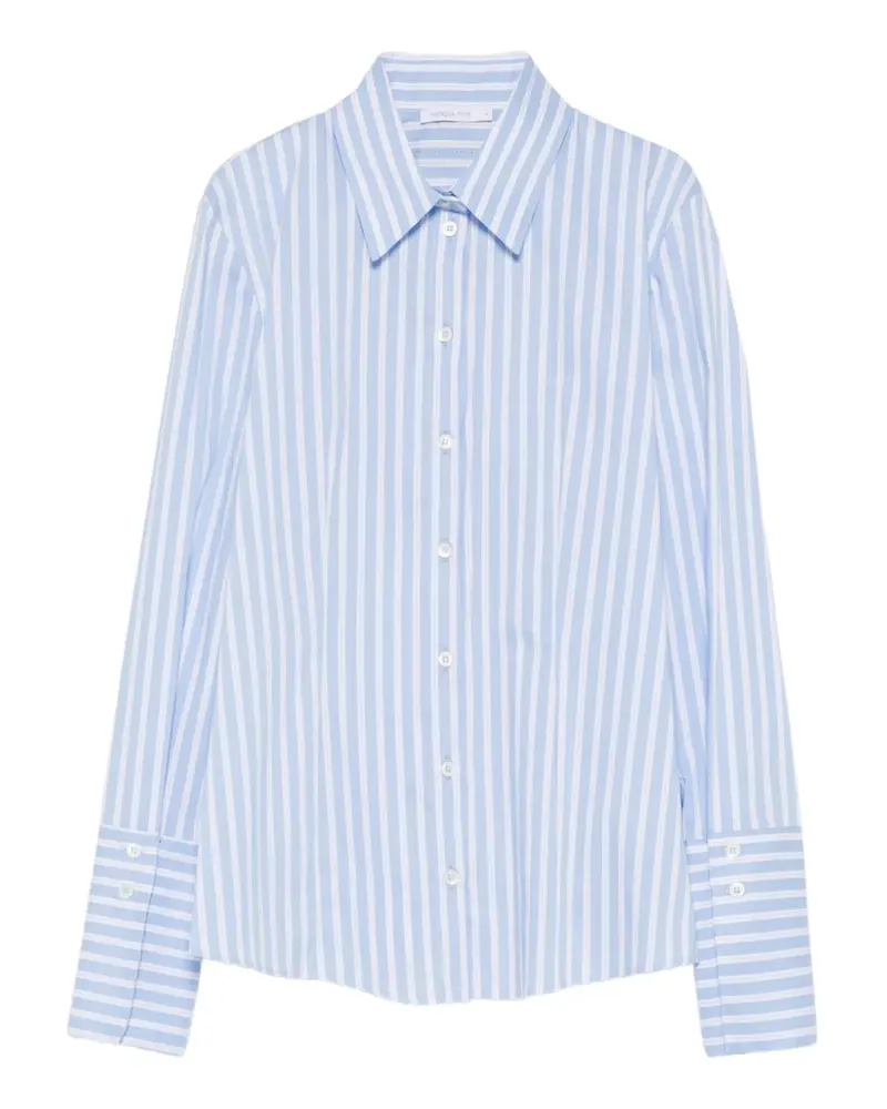 Patrizia Pepe long-sleeve striped shirt - Blau Blau