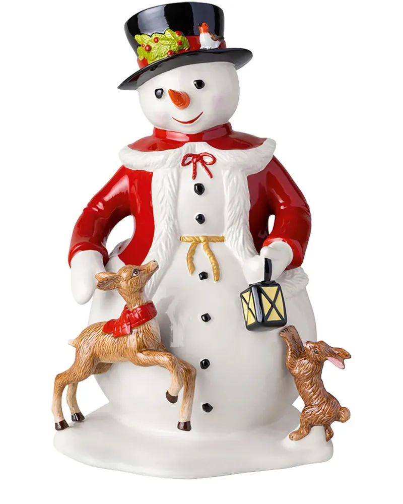 Villeroy & Boch Memory Schneemann (37cm) - Weiß Weiß
