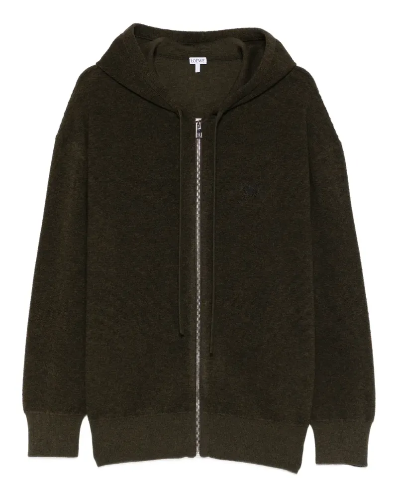 Loewe Kapuzenjacke mit Reißverschluss - Grün Grün