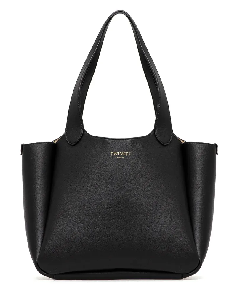 Twin-Set Forever Tote Bag - Schwarz Schwarz