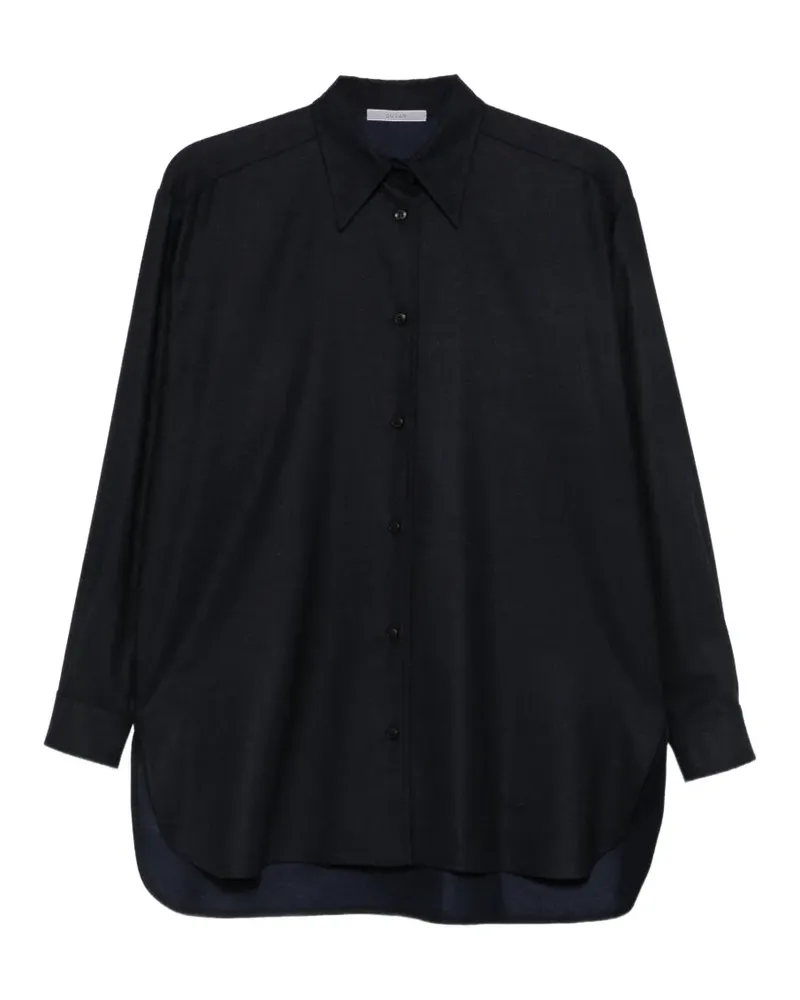 Dušan long-sleeve buttoned shirt - Blau Blau