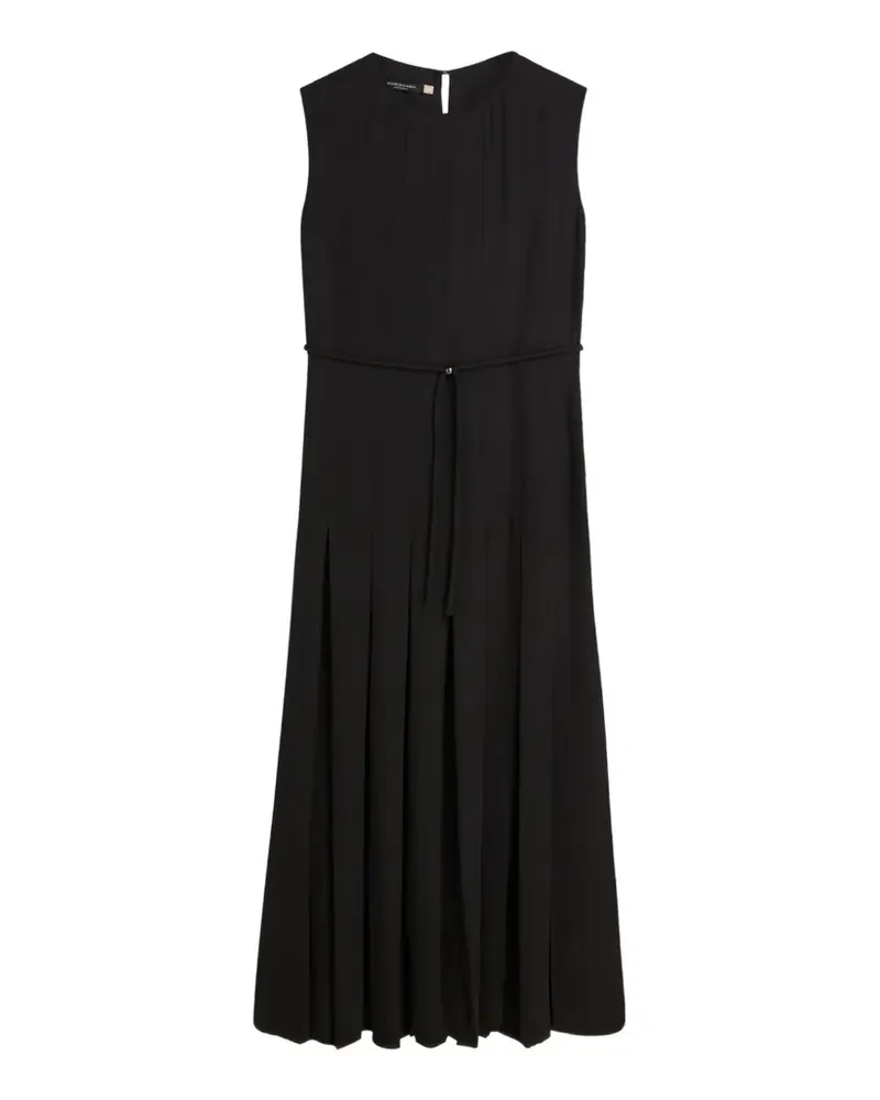 Scotch&Soda pleated maxi dress - Schwarz Schwarz
