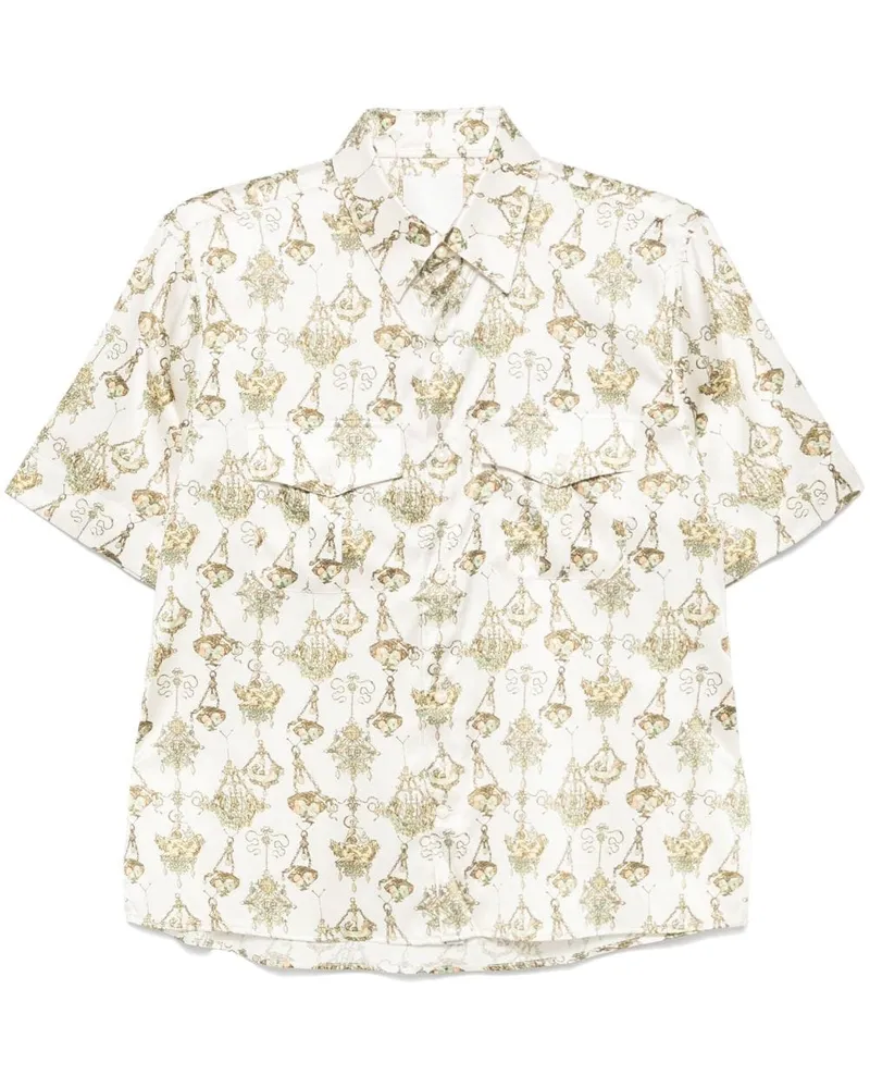 Givenchy Hemd mit Chandelier-Print - Nude Nude