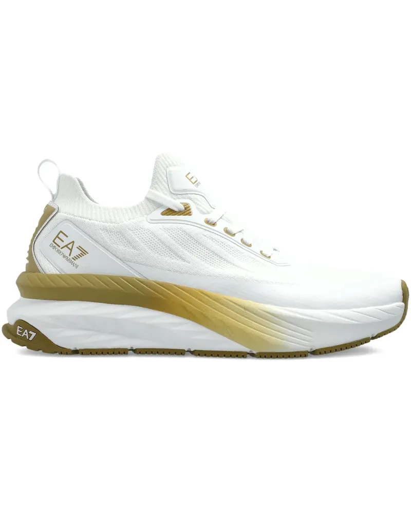 EA7 Sneakers mit dicker Sohle - Weiß Weiß