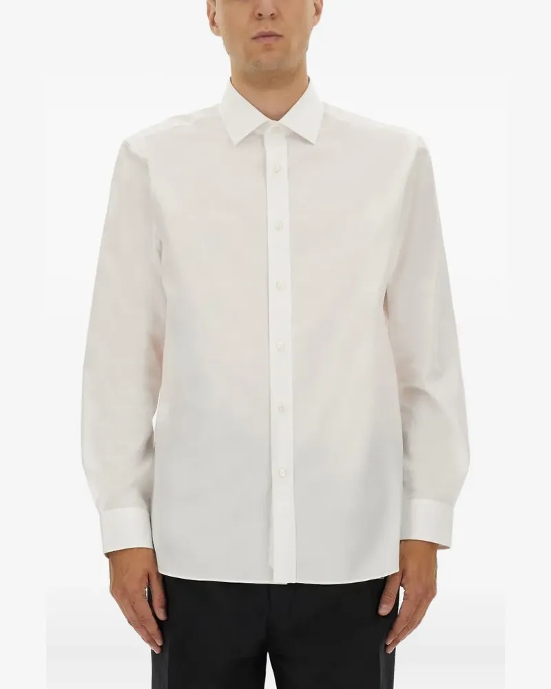 HUGO BOSS Klassisches Hemd - Weiß Weiß