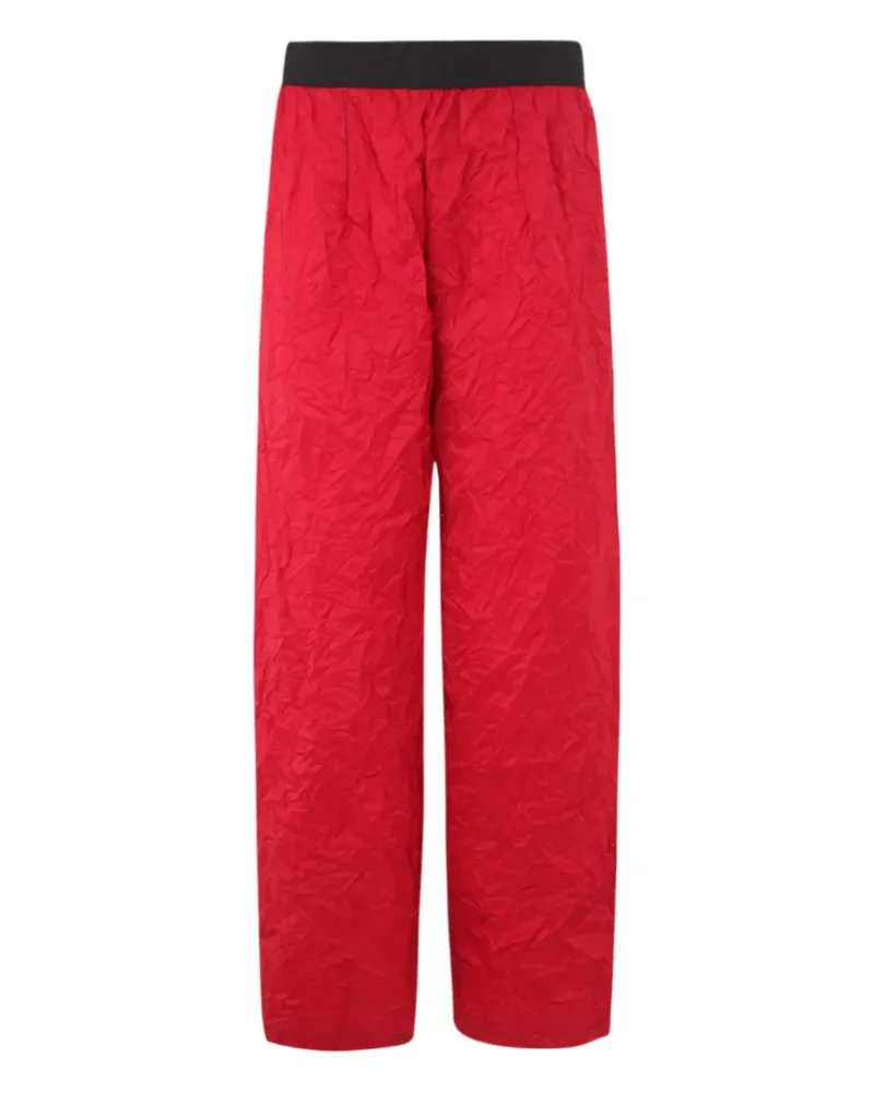 Maria Calderara Strukturierte Hose - Rot Rot