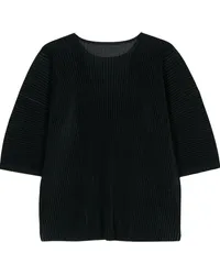 Issey Miyake Light Mesh T-Shirt Schwarz