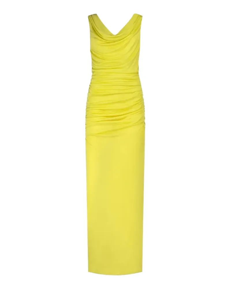 GAUGE81 Ina Long draped maxi dress - Gelb Gelb