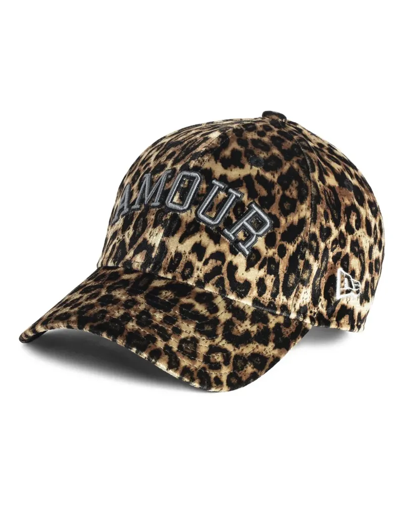 Zadig & Voltaire Baseballkappe mit Animal-Print - Schwarz Schwarz