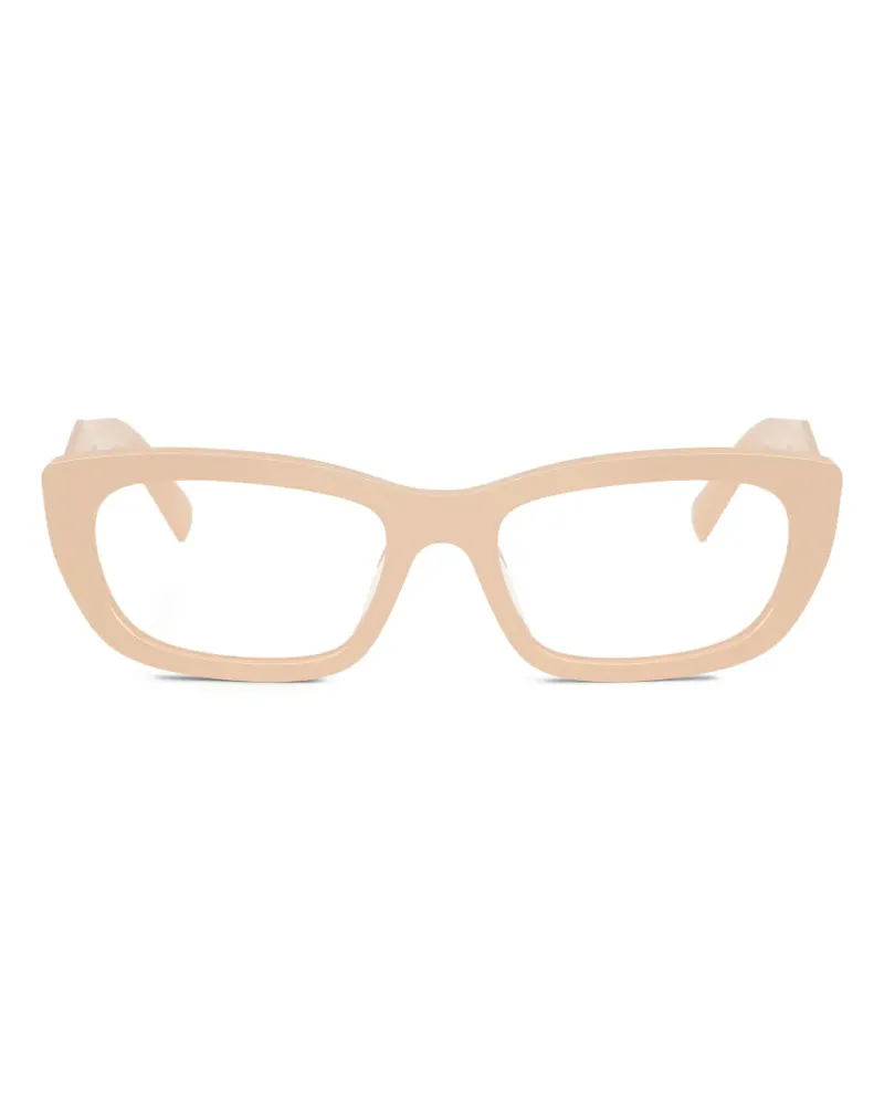 Prada geometric-frame glasses - Rosa Rosa