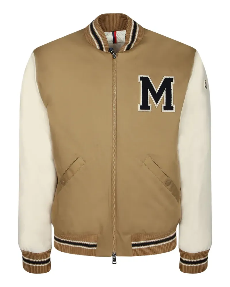 Moncler Oreane Bomberjacke mit Reißverschluss - Nude Nude