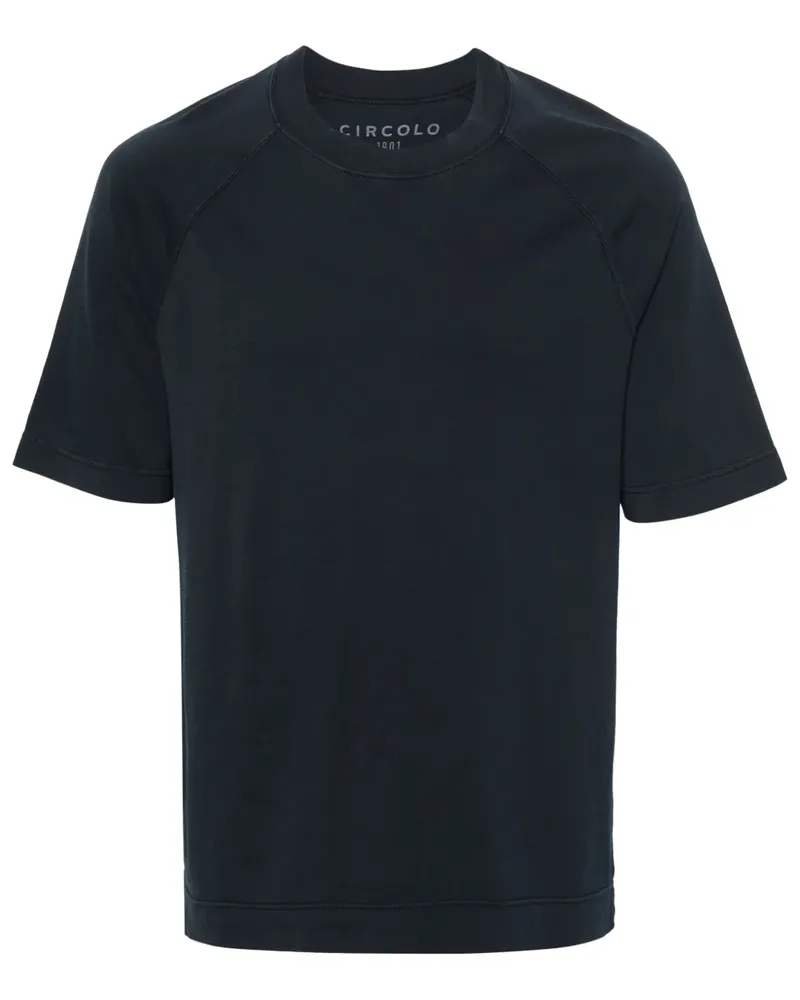 CIRCOLO 1901 T-Shirt mit kurzen Raglanärmeln - Blau Blau