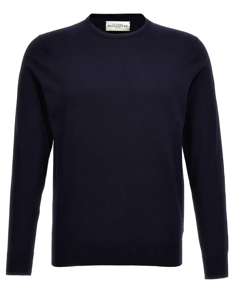 Ballantyne Pullover mit Rundhalsausschnitt - Blau Blau