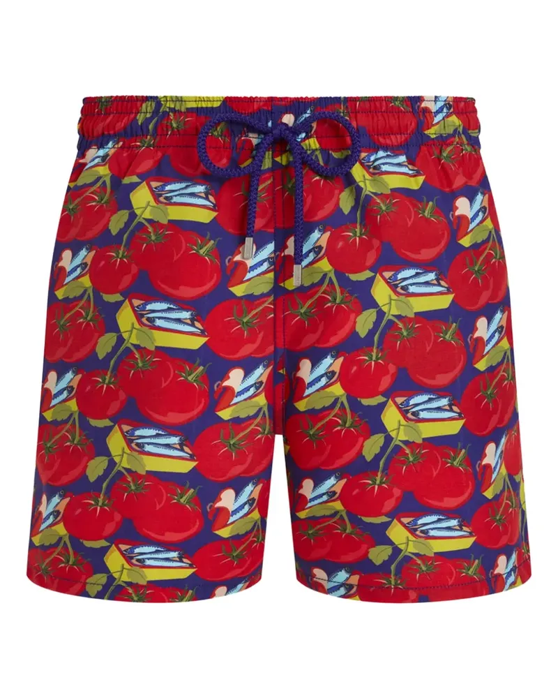 Vilebrequin Badeshorts mit Print - Violett Violett