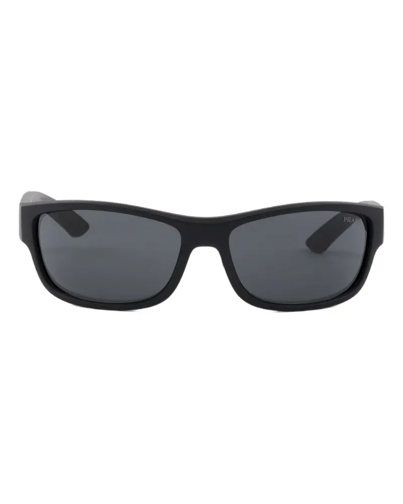 Prada Linea Rossa Sonnenbrille - Schwarz Schwarz
