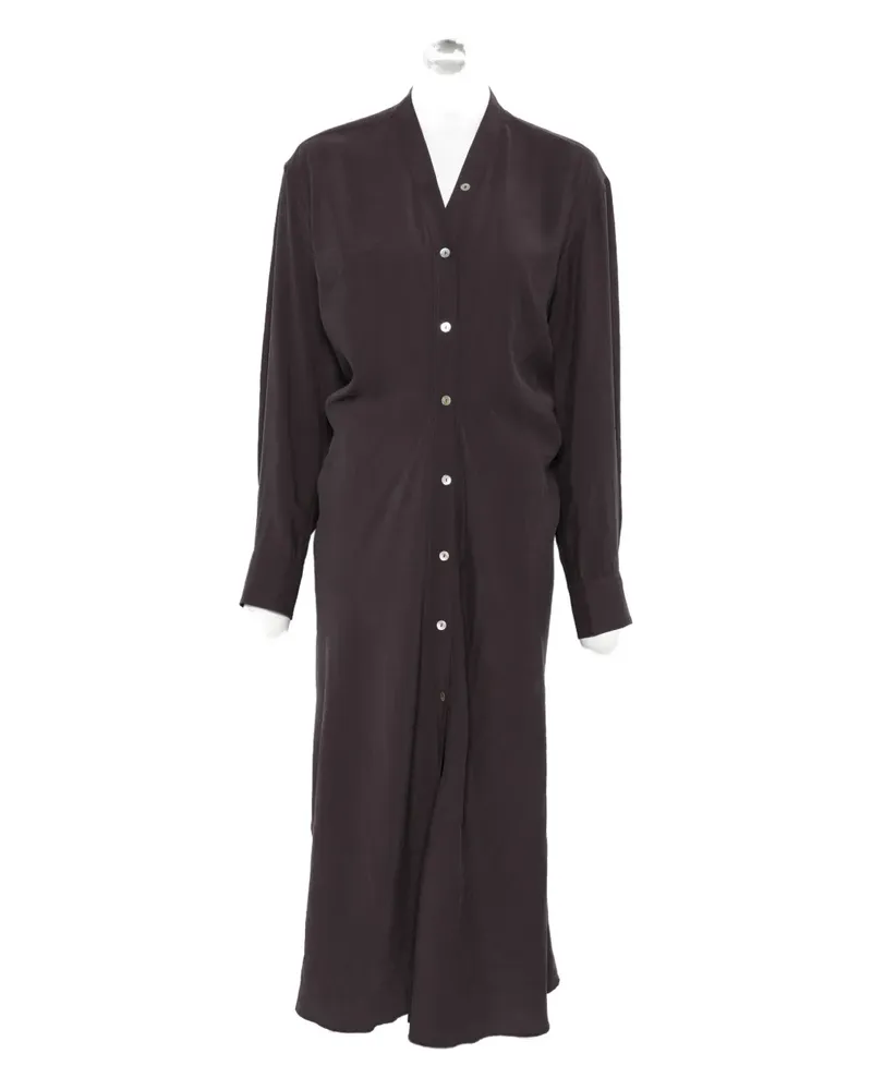 Studio Nicholson Fiore midi shirt dress - Braun Braun