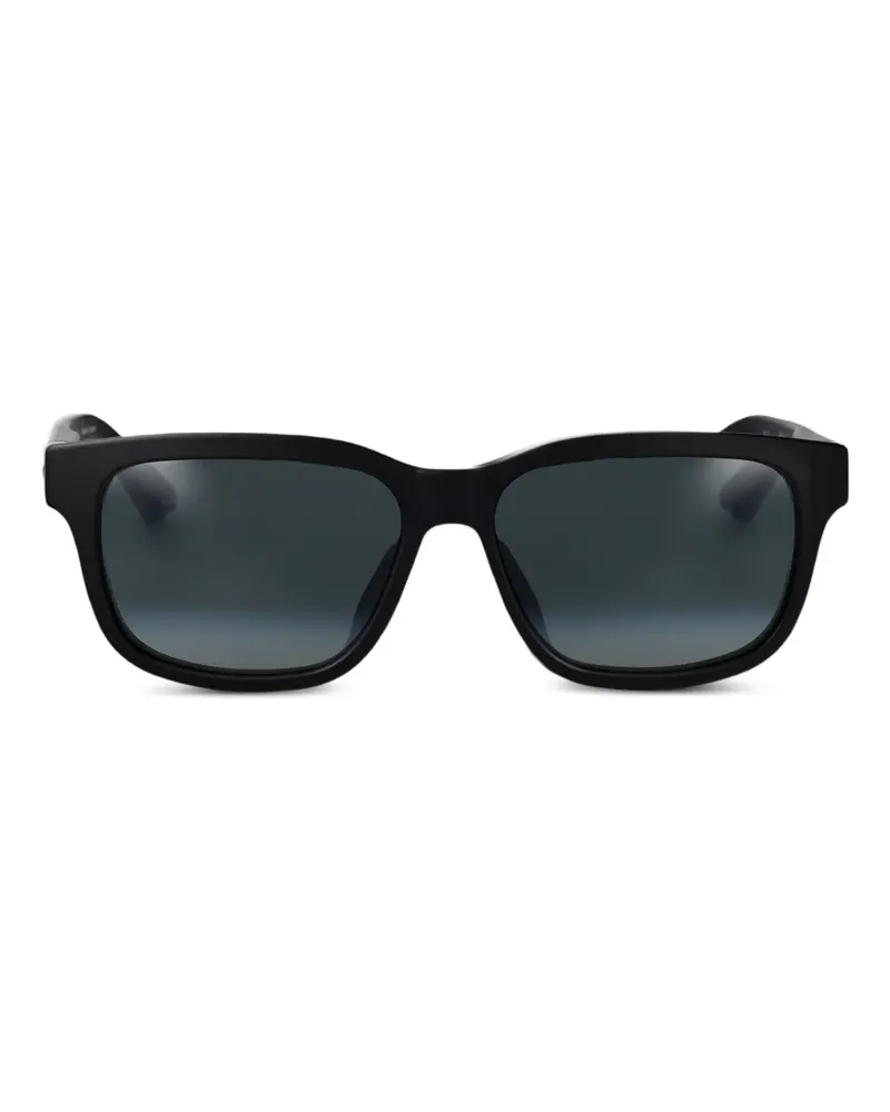 Maui Jim Kopika Sonnenbrille mit eckigem Gestell - Schwarz Schwarz