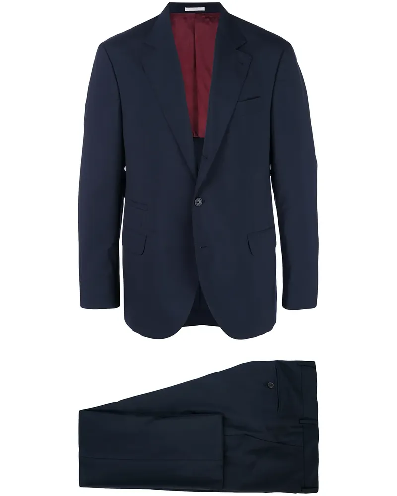 Brunello Cucinelli Zweiteiliger Anzug - Blau Blau