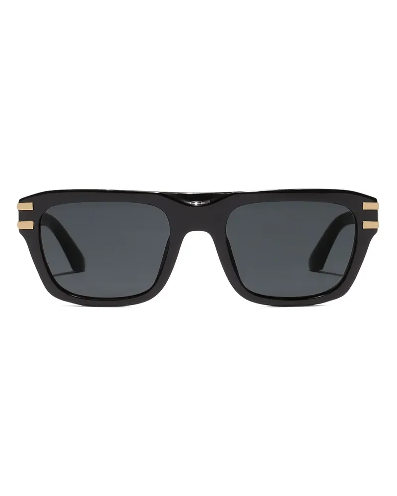 Dolce & Gabbana Griffe Sonnenbrille - Schwarz Schwarz