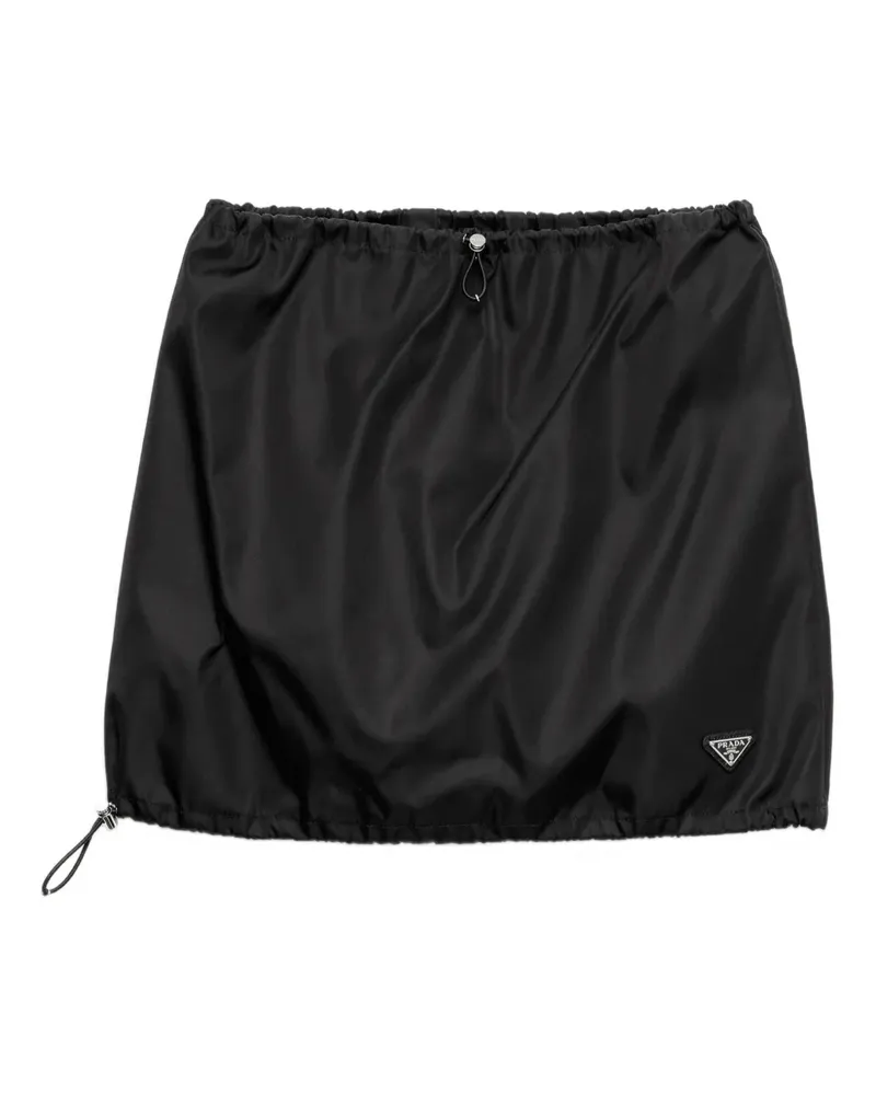 Prada Re-Nylon mini skirt - Schwarz Schwarz