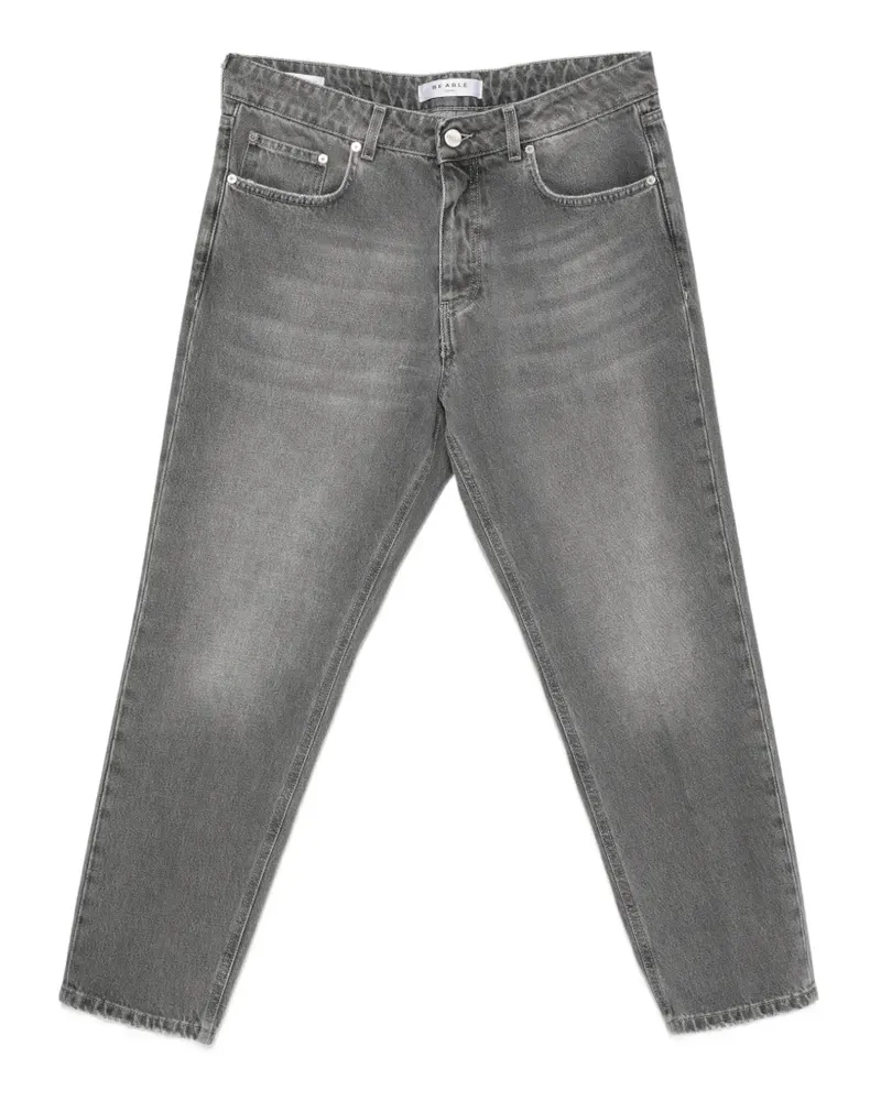 Be Able Leonardo faded-effect whiskered jeans - Grau Grau