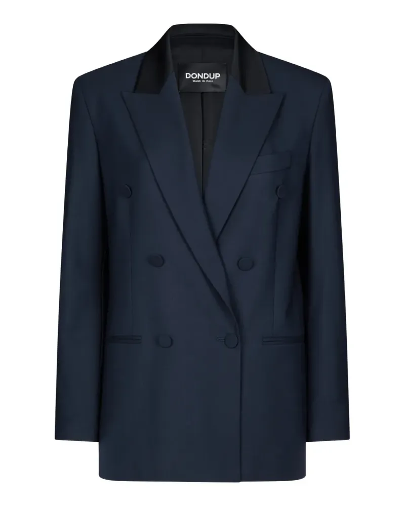Dondup Doppelreihiges Sakko - Blau Blau