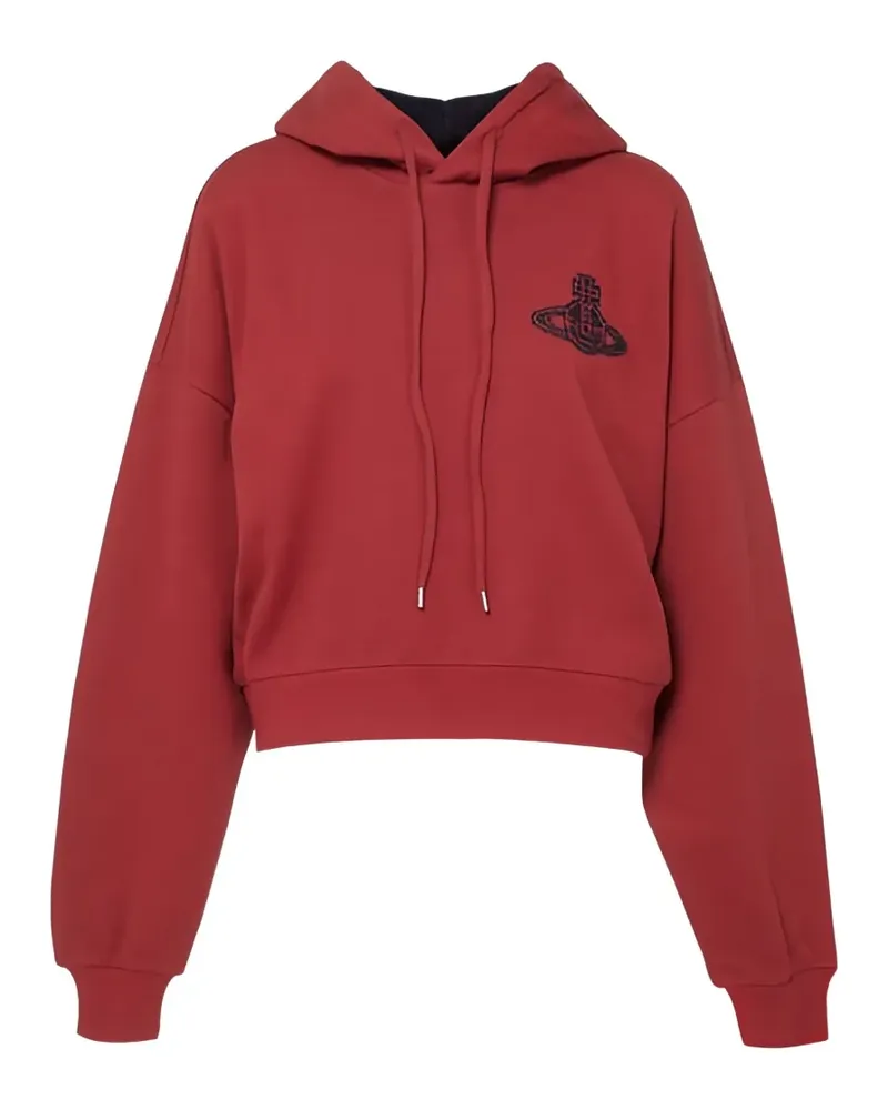 Vivienne Westwood Box cropped hoodie - Rot Rot